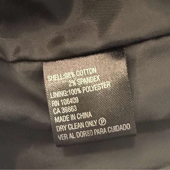 ANTONIO MELANI Jacket Blazer Classic Black Soft Corduroy Velvet Vintage Y2K - Picture 8 of 9